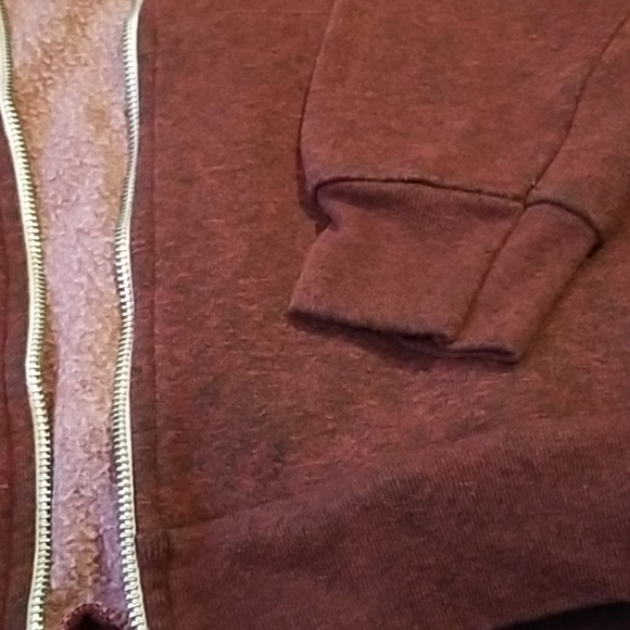 American apparel maroon fleece hoodie - Picture 4 of 4